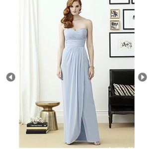 Cloudy/silver Dessy special occasion dress # 2959